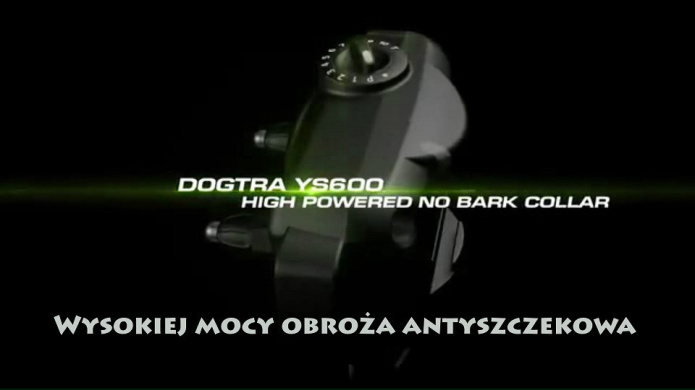 Obroża antyszczekowa dogtra ys 600